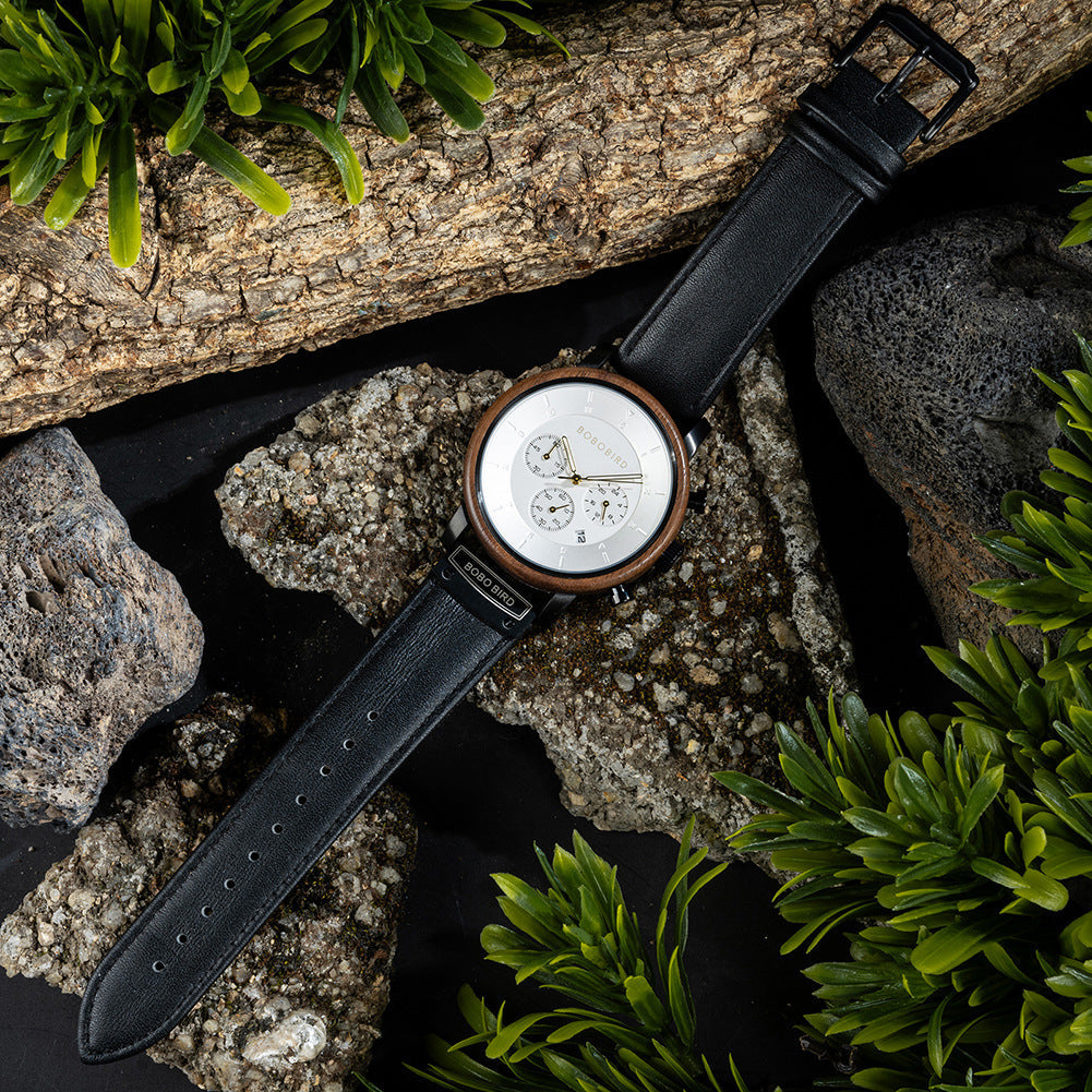 Wooden Mens Vintage Watch