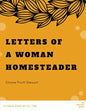 Letters of a Woman Homesteader - Paperback