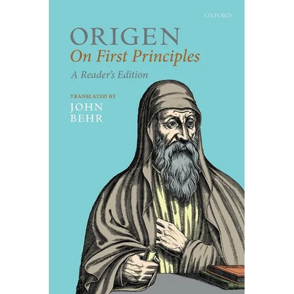 Origen: On First Principles, Reader's Edition - Paperback