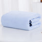 Coral Fleece Soft Bath Towel - Absorbent and Cozy Adult Household Essential