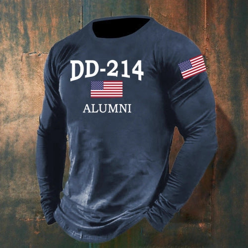 Casual Versatile Custommade European And American Style Round Neck, Long Sleeves