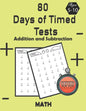 Addition and subtraction Timed Test: Digits 0-20, Age (5-10), Practice probléme mathématique - Paperback