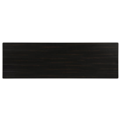 Payne Wood Entryway Sofa Console Table Java