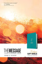 The Message Deluxe Gift Bible (Leather-Look, Hosanna Teal): The Bible in Contemporary Language - Imitation Leather