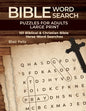 Bible Word Search Puzzles for Adults Large Print: 101 Biblical & Christian Bible Verse Word Searches - Paperback