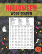 Halloween Word Search: Hard Level Unique Patterns for Adults & Teens Find Halloween Words 18 Words to Find per Puzzle - Paperback