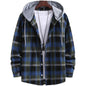 Loose Long-sleeved Blouse Plus Size Checkered Shirt
