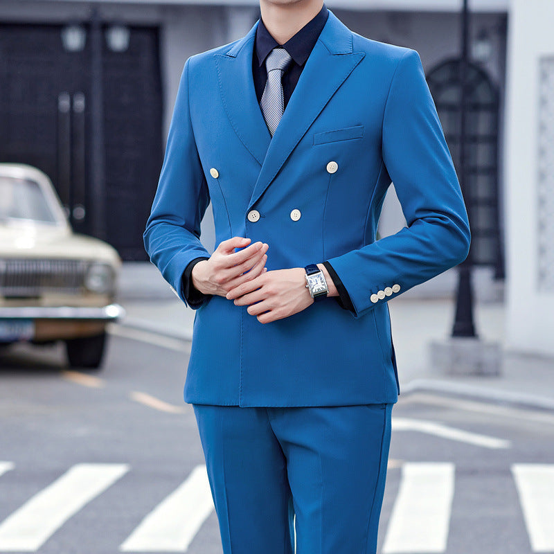 Double Breasted Suit Two-piece Set
