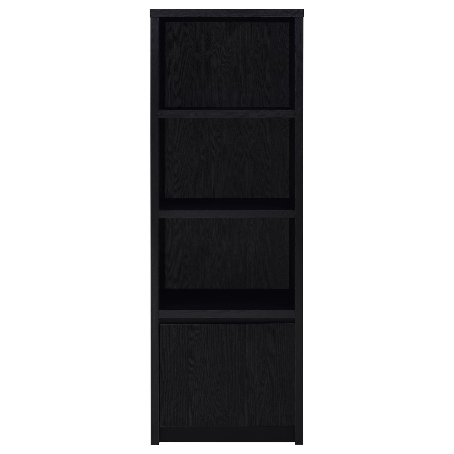 Winfield 3-shelf Media Tower Entertainment Pier Black