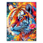 DIY Handmade Diamond Painting With Colorful Animals And Full Diamonds
