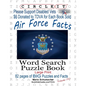 Circle It, Air Force Facts, Word Search, Puzzle Book - Paperback