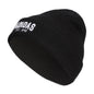 adidas Mens Foundation Beanie Standard fit Cuffed Acrylic Knit hat/Cap for Winter Black/White/Carbon Grey One Size