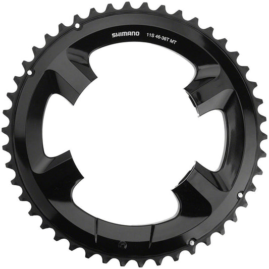 Shimano FC-RS510 Chainring - 46t Asymmetric 110mm BCD Black