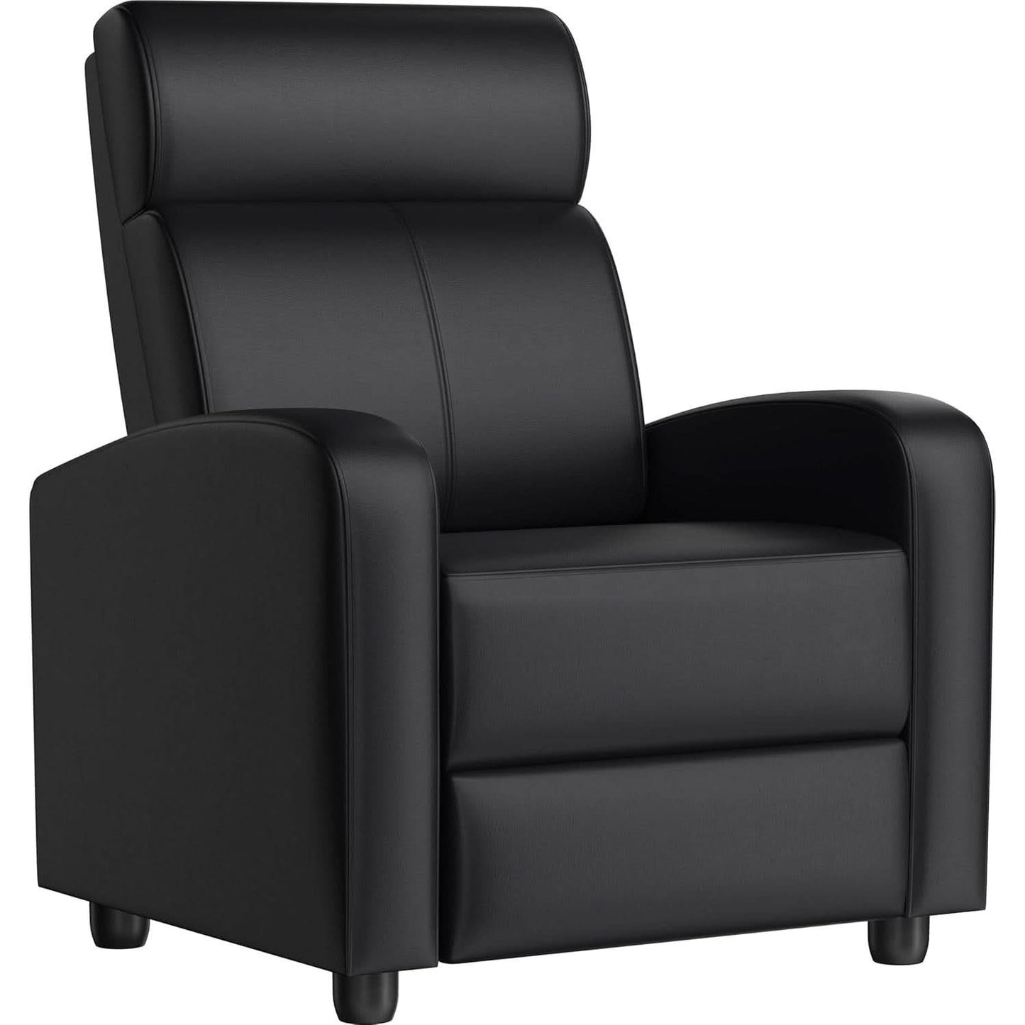 Modern Recliner Sofa With Lumbar Support And Plush Comfort
