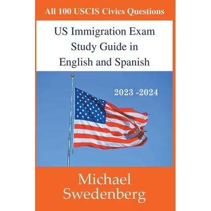 US Immigration Exam Study Guide in English and Spanish - Paperback