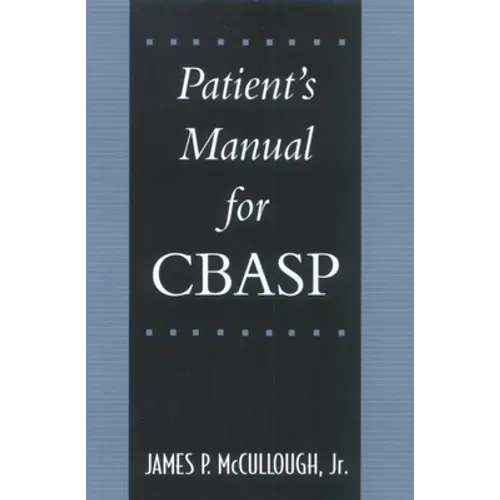 Patient's Manual for Cbasp - Paperback