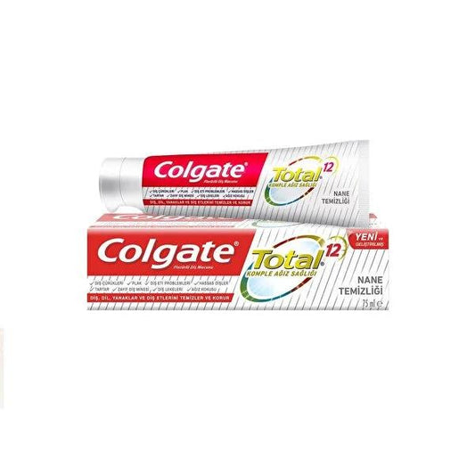 Colgate Total Toothpaste Mint Flavor 75ml - Effective Plaque Protection for Optimal Oral Hygiene