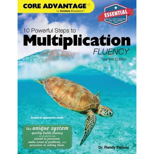 10 Powerful Steps to Multiplication Fluency, Teacher Edition - Paperback