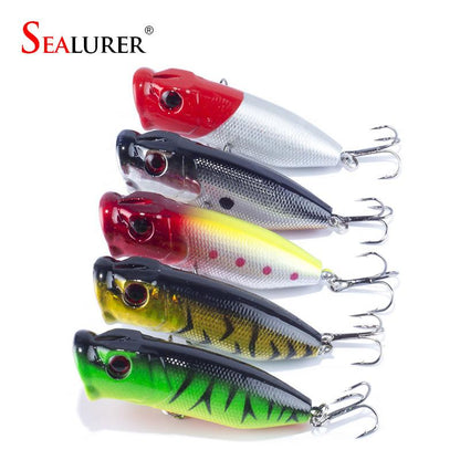 5pcs/set 5 Colored Fishing Lures