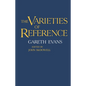 The Varieties of Reference - Paperback