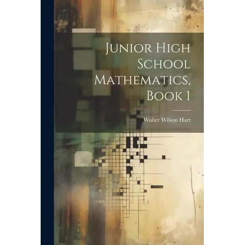 Junior High School Mathematics, Book 1 - Paperback