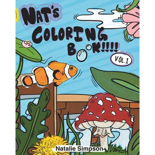 Nat's Coloring Book, Vol. 1 - Paperback