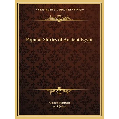 Popular Stories of Ancient Egypt - Paperback