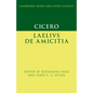 Cicero: Laelius de amicitia - Paperback