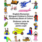 English-Romanian Bilingual Children's Picture Dictionary Book of Colors - Paperback