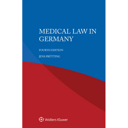 Medical Law in Germany - Paperback