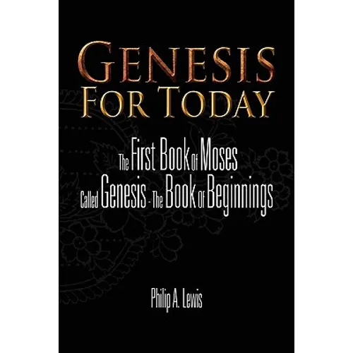 Genesis for Today - Paperback