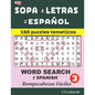 SOPA de LETRAS en ESPAÑOL (WORD SEARCH in SPANISH) - Paperback
