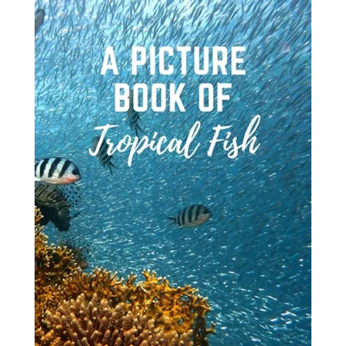 A Picture Book of Tropical Fish: Activity Books for Seniors With Dementia- Gift Book for Seniors With Alzheimer's in Large Print - Paperback