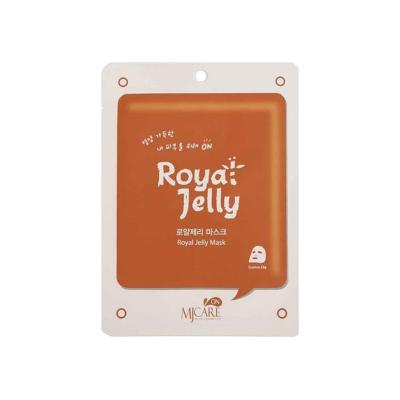 MjCare Royal Jelly Face Mask - Anti-aging Hydrating Disposable Sheet Mask with Hyaluronic Acid & Allantoin
