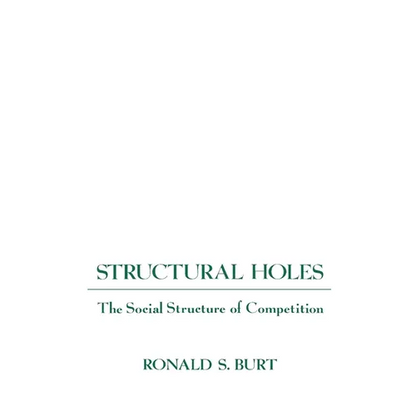 Structural Holes: The Social Structure of Competition - Paperback