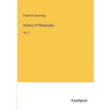 History of Philosophy: Vol. 1 - Paperback