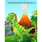 Dinosaur Coloring Book for Kids Ages 4-8: Relaxing Coloring Book for Boys & Girls - Paperback