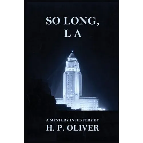 So Long, L A - Paperback