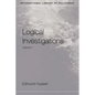 Logical Investigations Volume 1 - Paperback