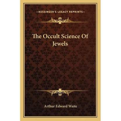 The Occult Science of Jewels - Paperback