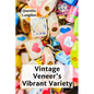 Vintage Veneer's Vibrant Variety: A Guide To Identifying And Restoring Antique Wood Veneer Furniture - Paperback
