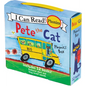 Pete the Cat 12-Book Phonics Fun!: A Box of 12 Mini-Books Featuring Short and Long Vowel Sounds - Boxed Set