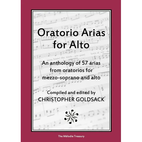 Oratorio Arias for Alto: An anthology of 57 arias from oratorios for alto - Paperback