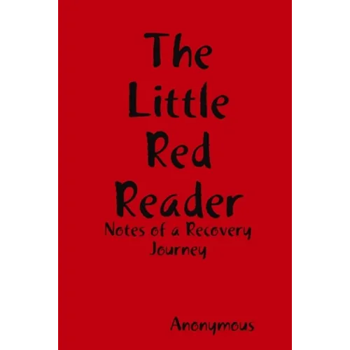The Little Red Reader - Notes of a Recovery Journey - Paperback