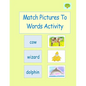 Match Pictures To Words Activity - Paperback