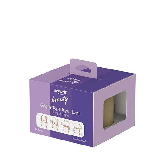 Getwell Hypoallergenic Breast Lift Tape - Boob Tape for Comfortable & Invisible Support, 1.97 inches x 177.17 inches Roll