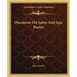 Discourses On Satire And Epic Poetry - Paperback