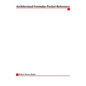 Architectural Formulas Pocket Reference - Paperback