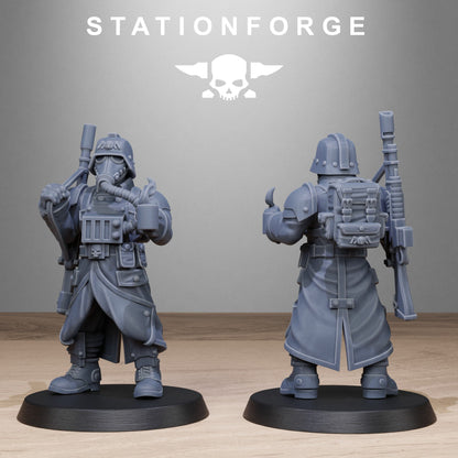 3D Printed GrimGuard Vigils by StationForge Miniatures