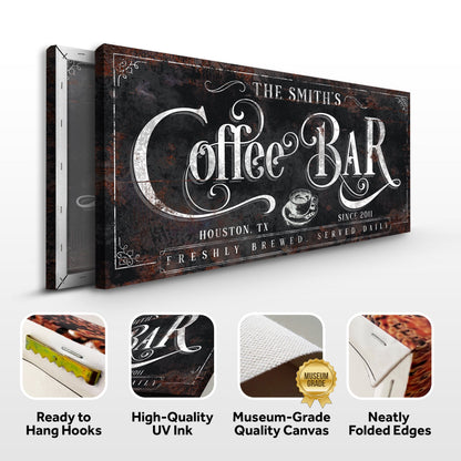 Coffee Bar Sign XI